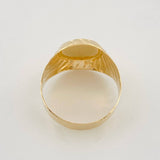 Jesus Christ Ring 4g / T12 3/4 Yellow Gold 18K