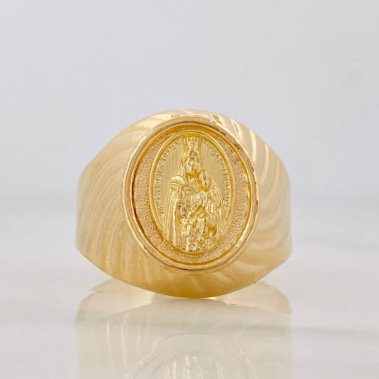 Virgin of Carmen Ring 3.5g / T9 Yellow Gold 18K