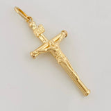 Dije Cruz Cristo 1.45g / 1 1/2 in Oro Amarillo 18K