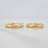 Hoop Earrings Arielle 1g / 1/2 in Yellow Gold 18K