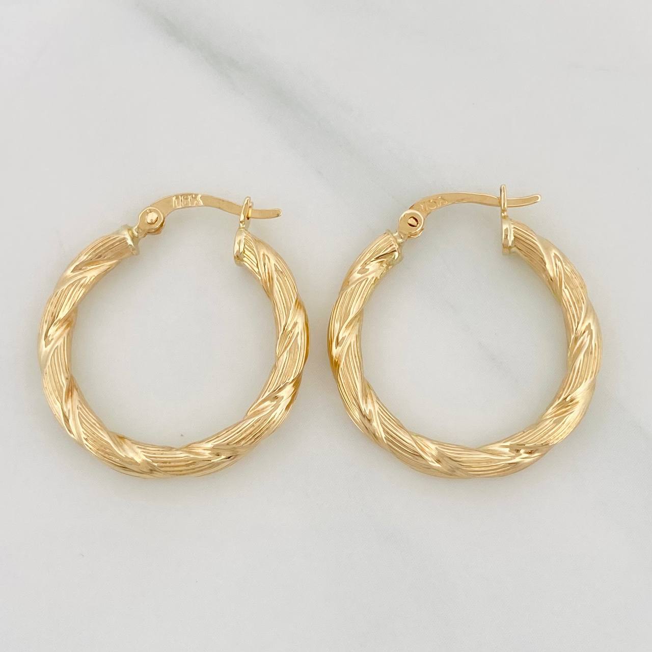 Candongas Rox 2.15g / 1 in Oro Amarillo 18K