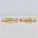 Candongas Rox 2.15g / 1 in Oro Amarillo 18K