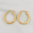 Hoop Earrings Lore 1.6g / 3/4 in 18K Yellow Gold