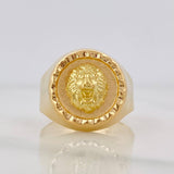 Lion Ring 3.95g / T10 Yellow Gold 18K
