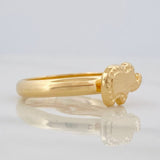 Anillo Elefante 1g / T8 1/2 Oro Amarillo 18K