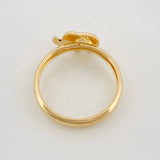 Anillo Elefante 1g / T8 1/2 Oro Amarillo 18K