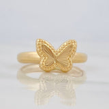Butterfly Ring 1.1g / T9 1/2 Yellow Gold 18K