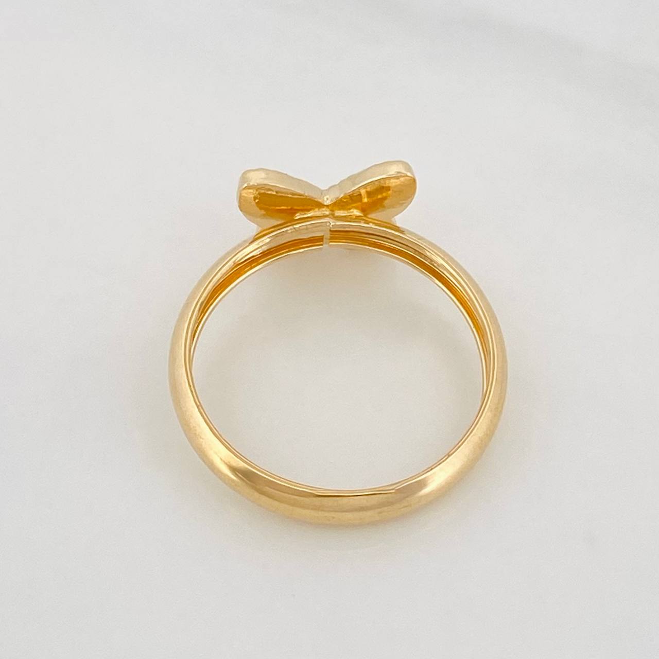 Butterfly Ring 1.1g / T5 1/4 Yellow Gold 18K