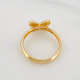 Butterfly Ring 1.1g / T5 1/4 Yellow Gold 18K