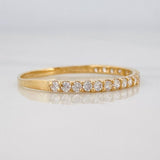 Anillo Churumbela 0.9g / T8 Oro Amarillo 18K