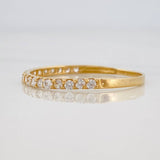 Anillo Churumbela 0.9g / T8 Oro Amarillo 18K