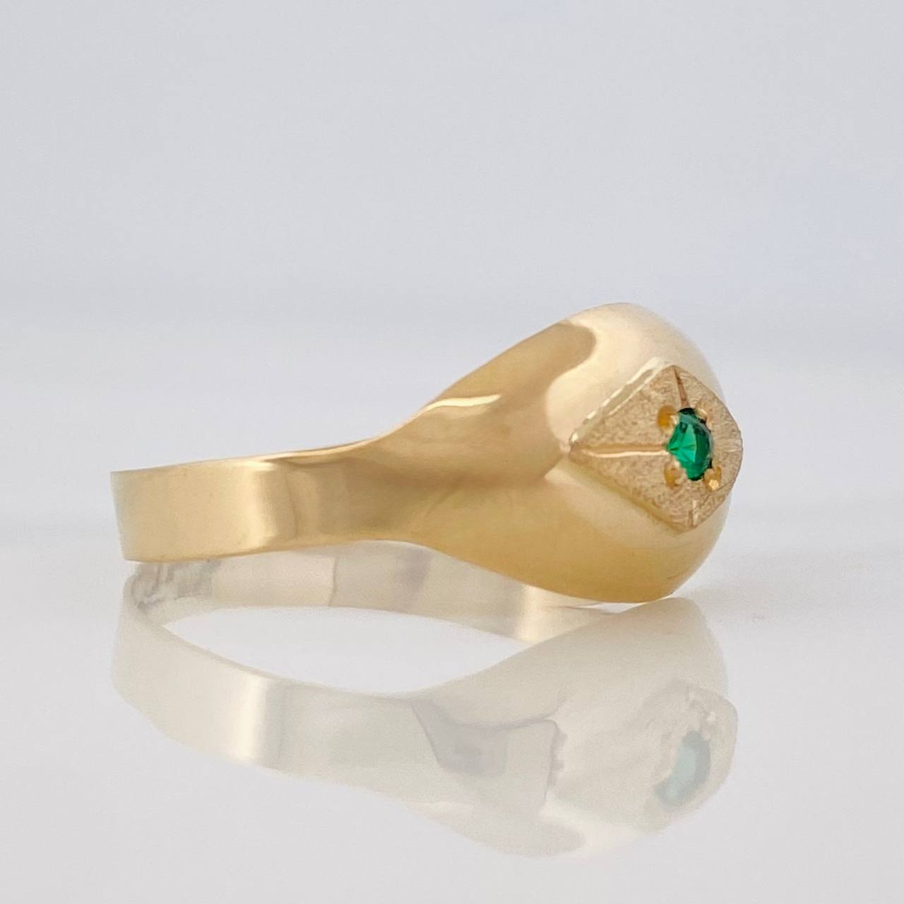 Imperial Eye Ring 1.25g / Size 6 1/2 Yellow Gold 18K