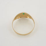 Rhomboid Ring 1.3g / Size 7 1/2 Yellow Gold 18K