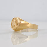 Anillo Virgen de Guadalupe 1.5g / T6 1/4 Oro Amarillo 18K