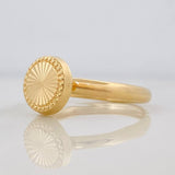 Circle Ring 1.15g / Size 9 3/4 Yellow Gold 18K