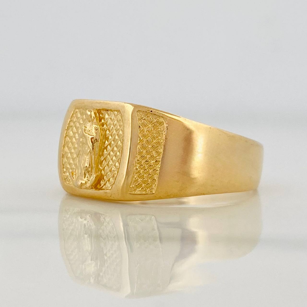 Anillo Virgen de Guadalupe 4.45g / T9 1/4 Oro Amarillo 18K