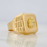 Anillo Aguila 3.55g / T8 3/4 Oro Amarillo 18K