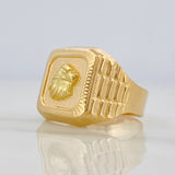 Anillo Aguila 3.55g / T8 3/4 Oro Amarillo 18K