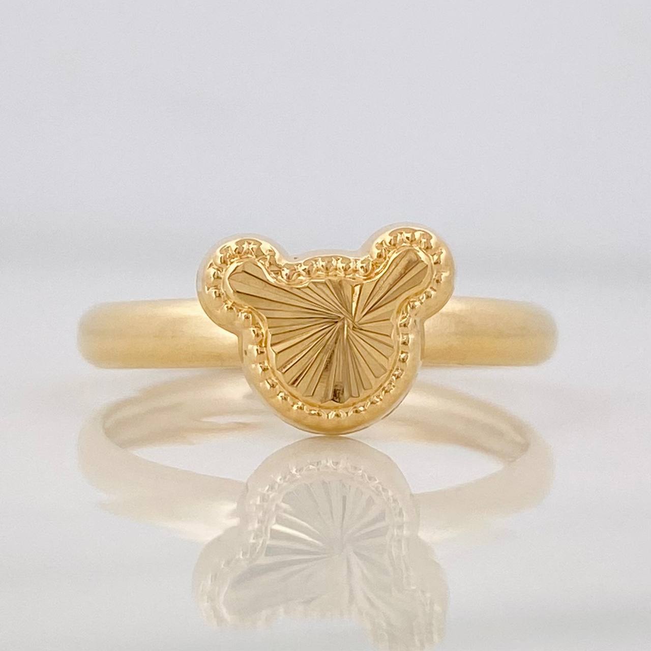 Anillo Raton 1.05g / T8 Oro Amarillo 18K