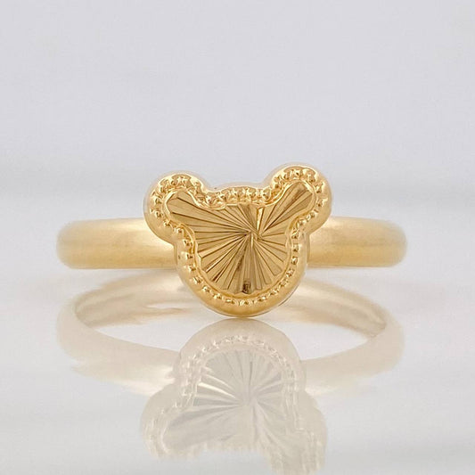 Anillo Raton 1.05g / T8 Oro Amarillo 18K