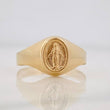 Anillo Virgen Milagrosa 3.25g / T9 1/2 Oro Amarillo 18K