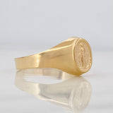 Anillo Virgen Milagrosa 1.45g / T7 Oro Amarillo 18K