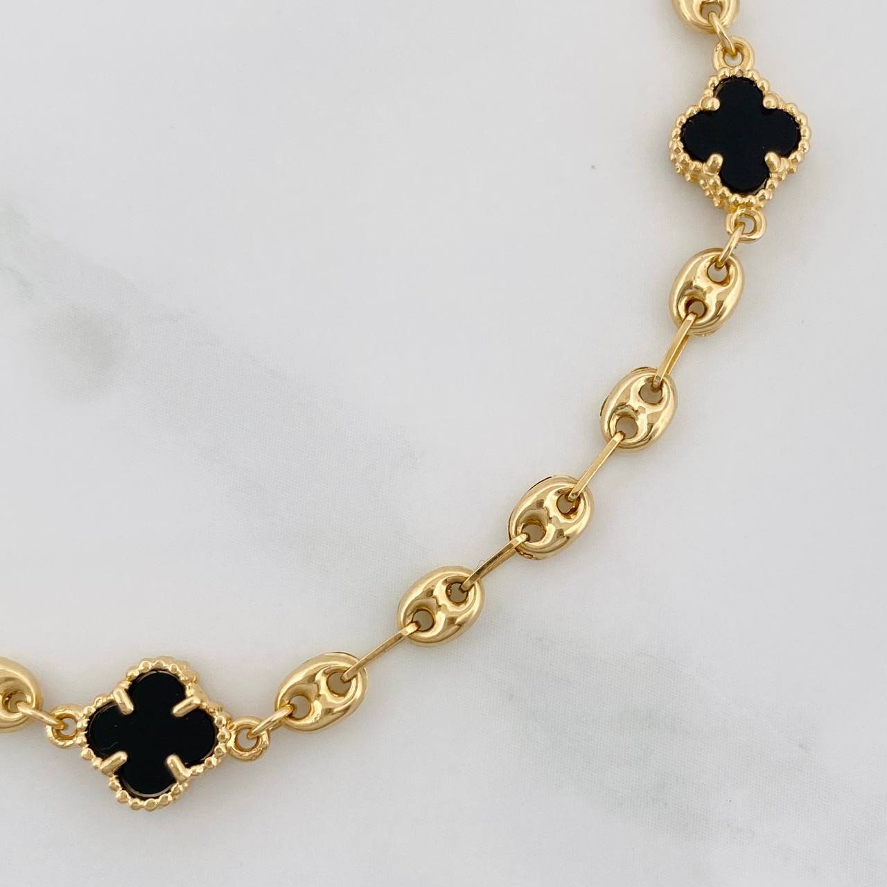 Pulso GC Trebol 3.55g / 7 in / 3.5mm Oro Amarillo 18K