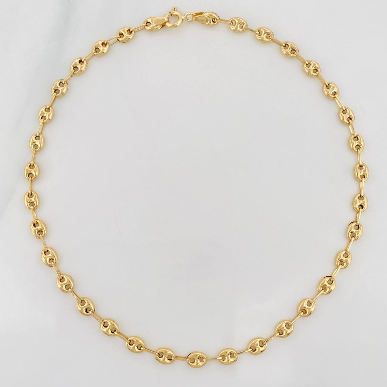 Anklet GC 2.7g / 9 3/4 in / 3.65mm Yellow Gold 18K
