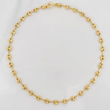 Anklet GC 2.85g / 9 3/4 in / 3.56mm Yellow Gold 18K