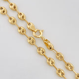 Anklet GC 2.9g / 9 3/4 in / 3.56mm Yellow Gold 18K