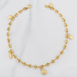 Tobillera GC 4.05g / 9 1/2 in / 3.63mm Oro Amarillo 18K