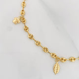 Tobillera GC 4.05g / 9 1/2 in / 3.63mm Oro Amarillo 18K