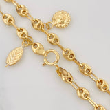 Tobillera GC 4.05g / 9 1/2 in / 3.63mm Oro Amarillo 18K