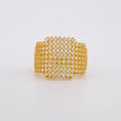 Dense Mesh Ring 5.6g / T6 1/4 Yellow Gold 18K