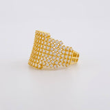 Dense Mesh Ring 5.6g / T6 1/4 Yellow Gold 18K
