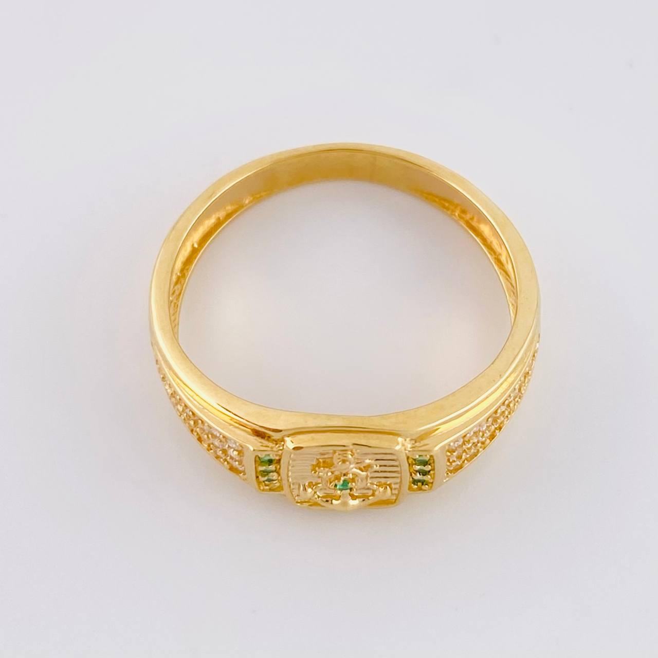 Anchor Ring 3.8g / T9 Yellow Gold 18K