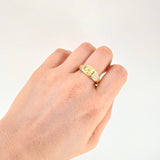 Anchor Ring 3.8g / T9 Yellow Gold 18K