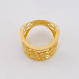 Family Ring 6.6g / Size 5 3/4 Yellow Gold 18K