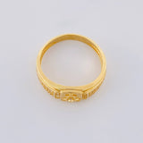 Anillo Ancla 4.15g / T9 1/4 Oro Amarillo 18K