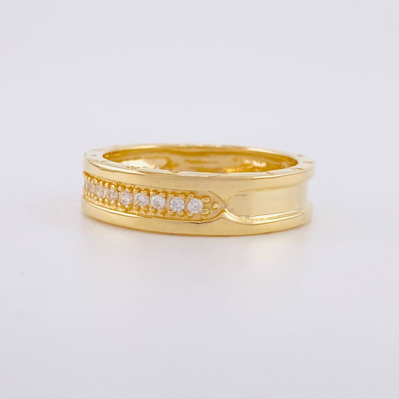 Ring Bv 3.85g / T7 1/4 Yellow Gold 18K