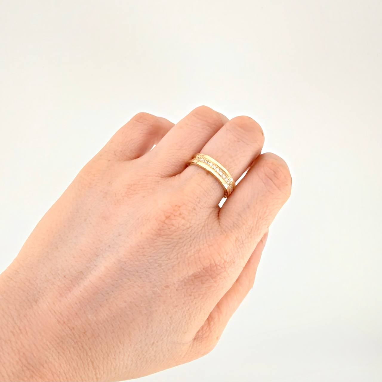 Ring Bv 3.85g / T7 1/4 Yellow Gold 18K