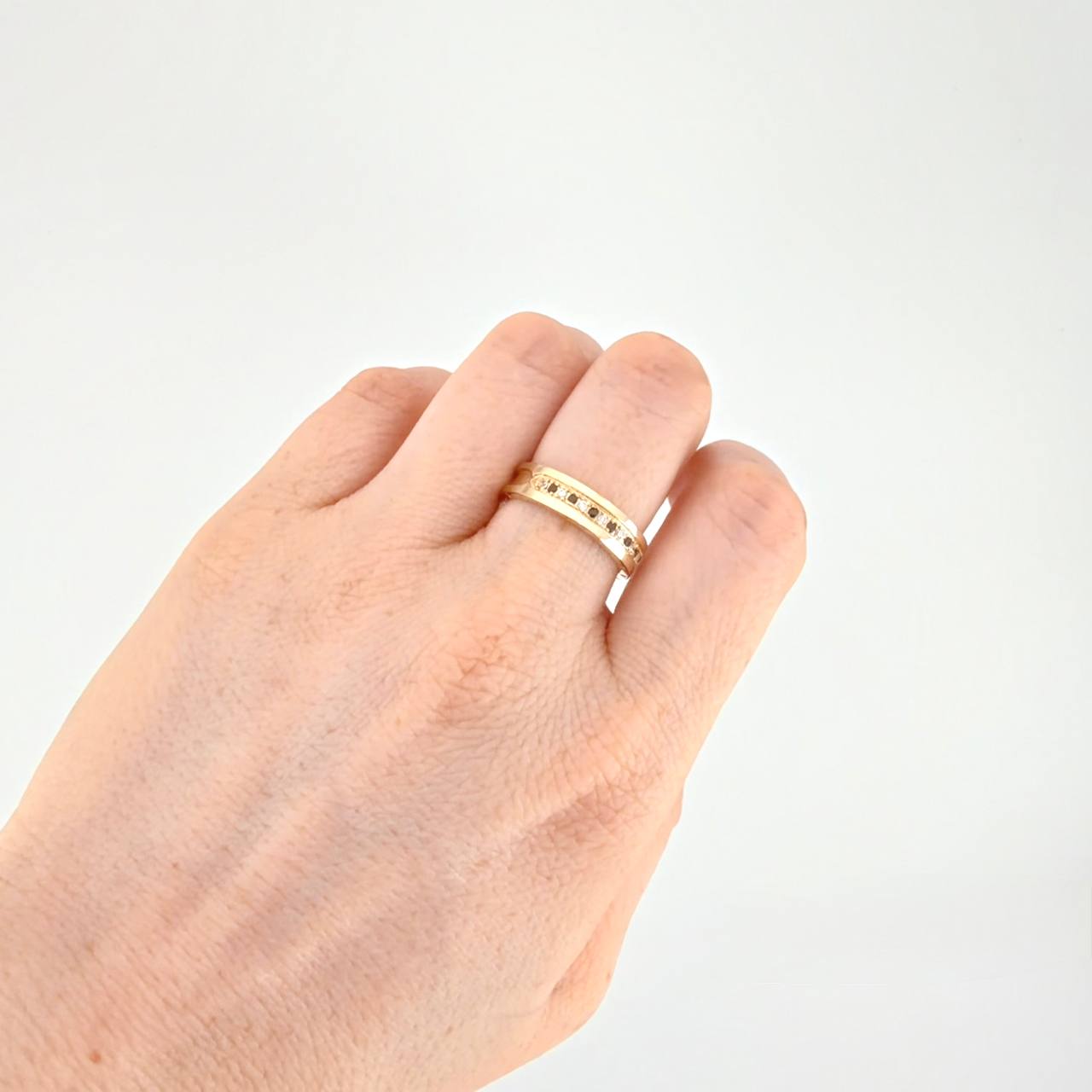 Ring Bv 4.6g / T10 1/4 Yellow Gold 18K