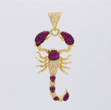 Pendant Scorpion 6.4g / 1 3/4 in Yellow Gold 18K