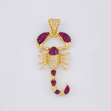 Pendant Scorpion 6.4g / 1 3/4 in Yellow Gold 18K