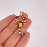 Pendant Scorpion 6.4g / 1 3/4 in Yellow Gold 18K