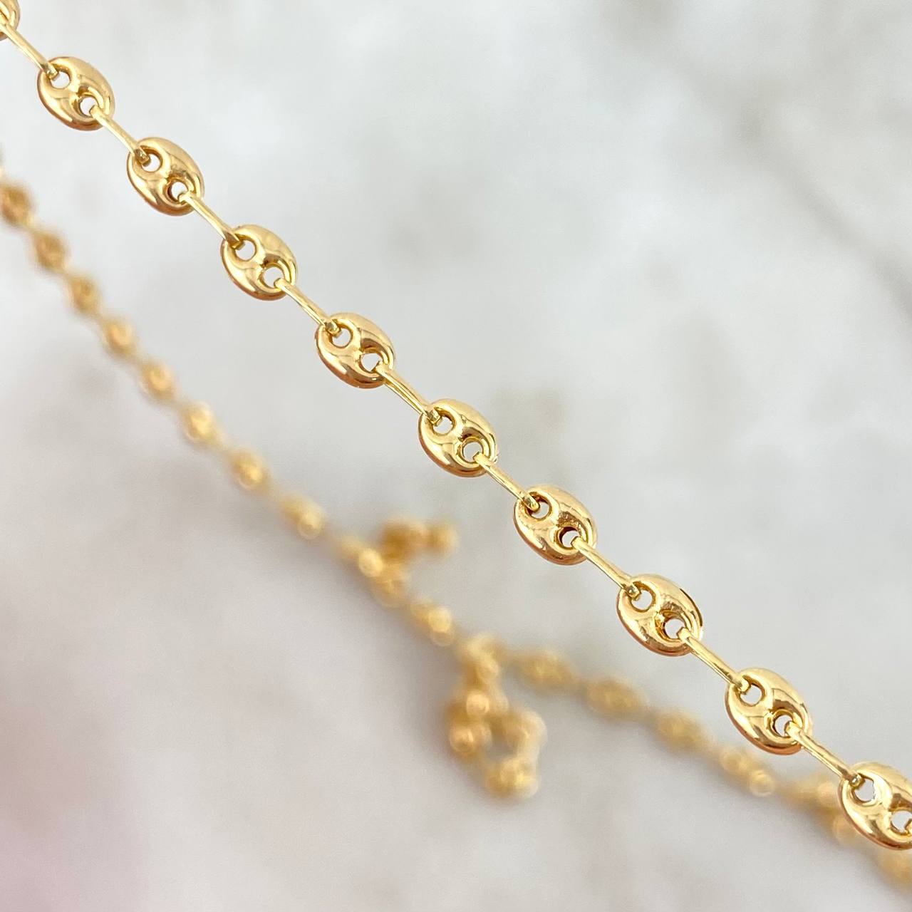 GC Chain 7.9gr / 55cm / 3.2mm Polished 18K Yellow Gold