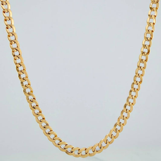 Cadena Cubana 5 g / 28 1/4 in / 2.9 mm Oro Amarillo 18K