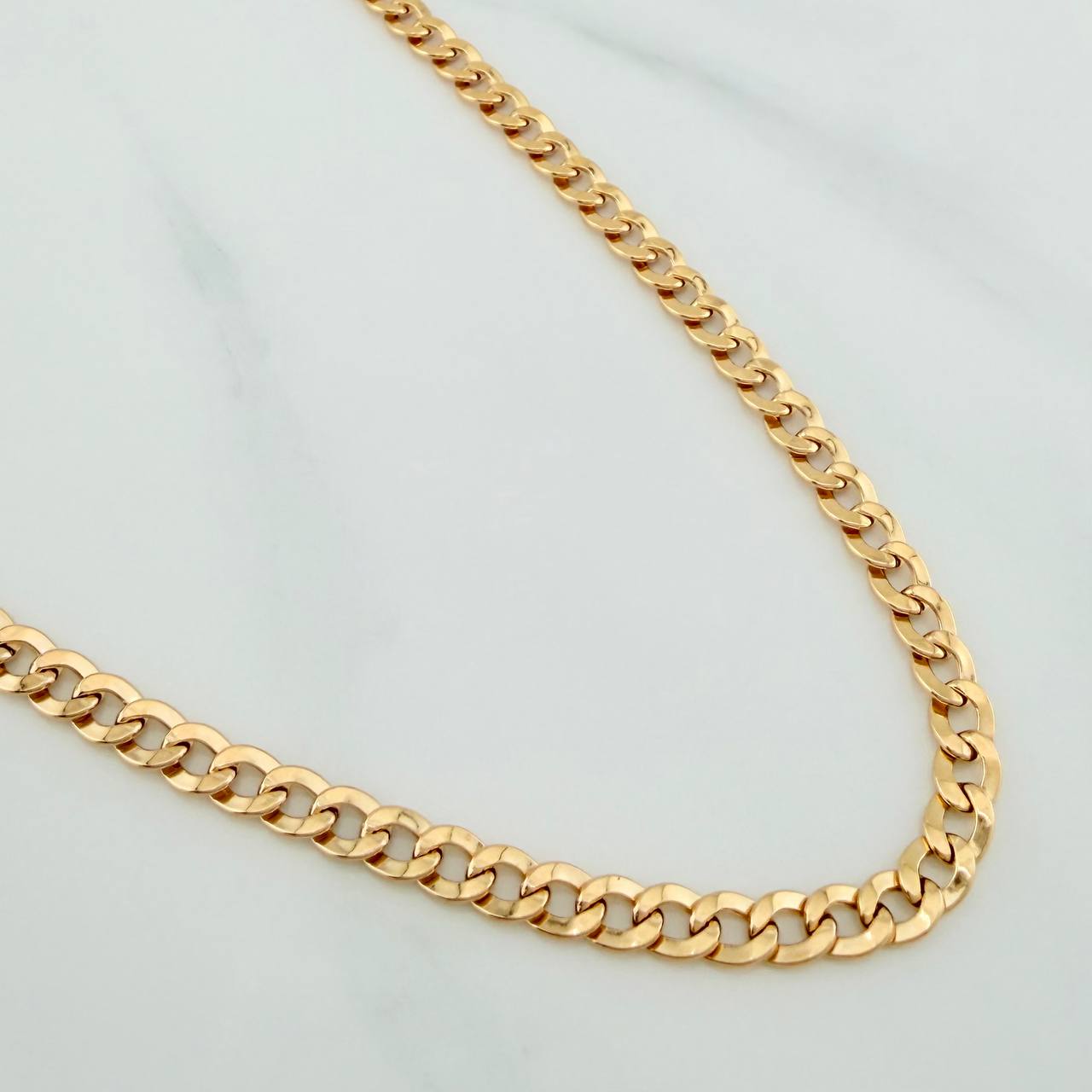 Cadena Cubana 5 g / 28 1/4 in / 2.9 mm Oro Amarillo 18K