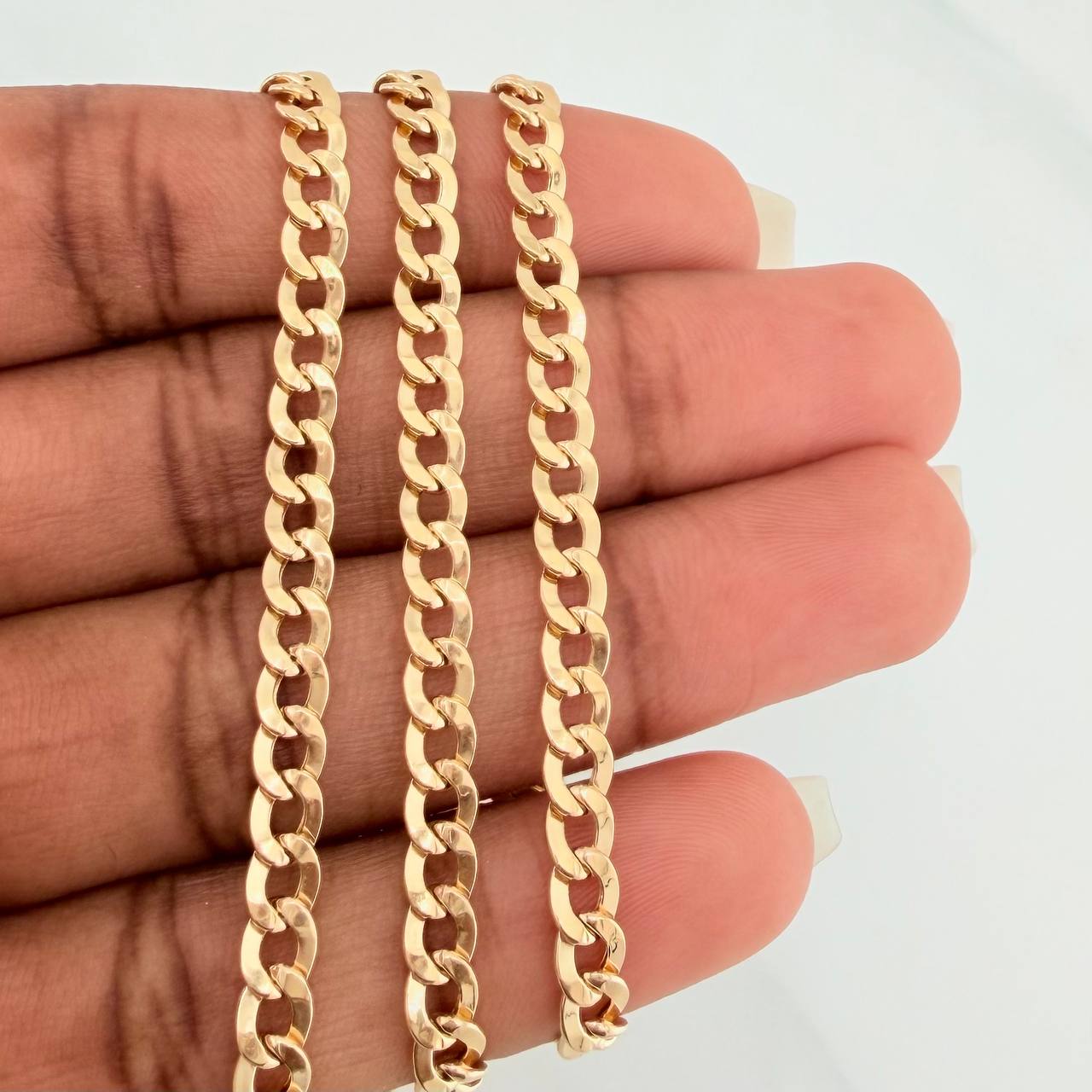 Cadena Cubana 5 g / 28 1/4 in / 2.9 mm Oro Amarillo 18K