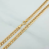 Cadena Cubana 5 g / 28 1/4 in / 2.9 mm Oro Amarillo 18K